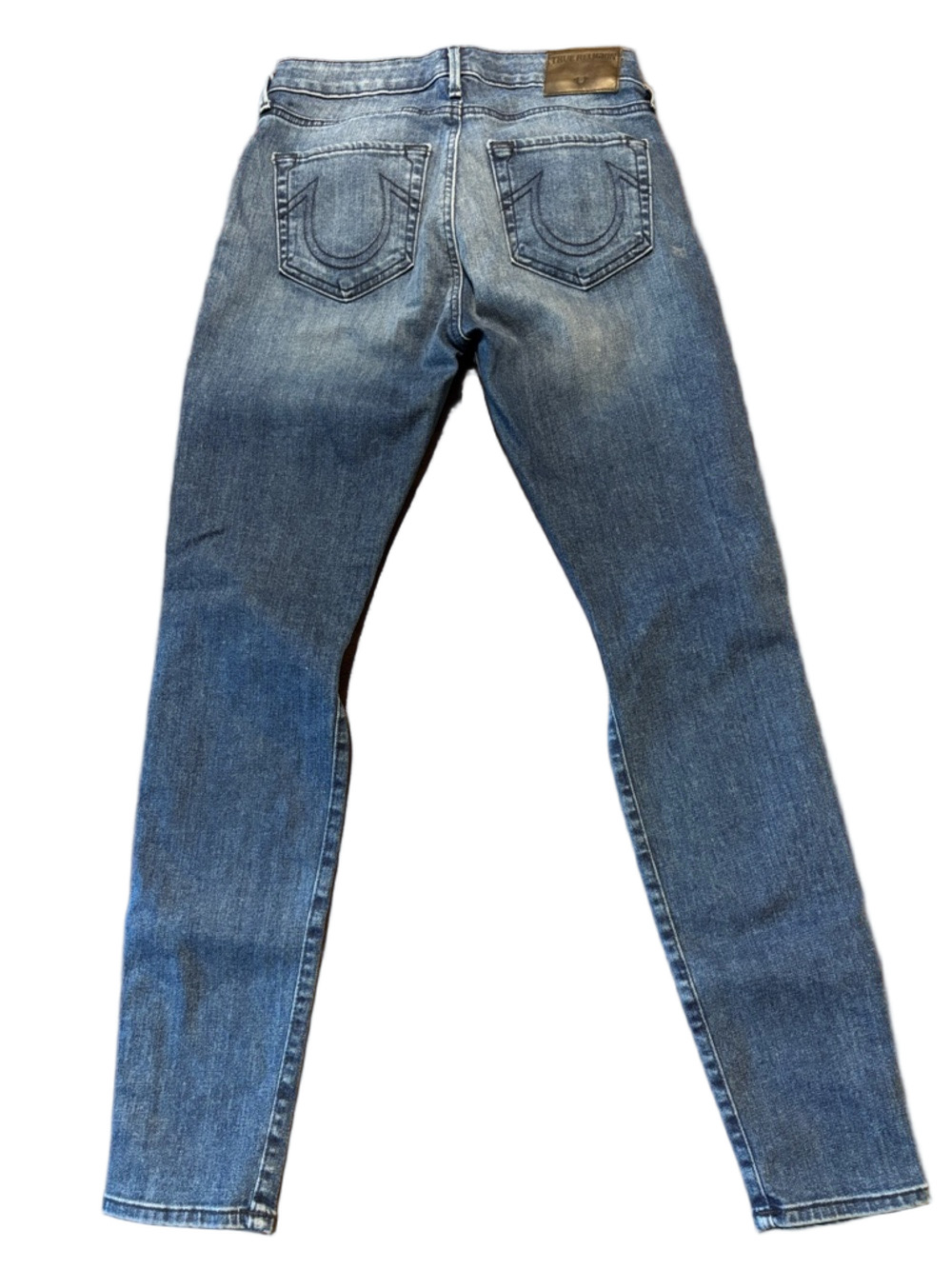 True Religion Jennie Curvy Skinny Distressed Jeans - Picture 4 of 5